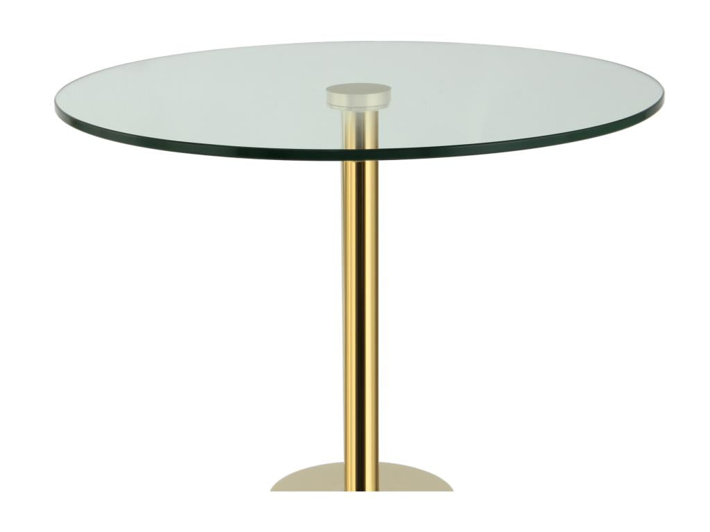 Table d'Appoint en Marbre Artigeo 53cm Or / Noir UIQG97985