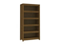 Bibliothèque Marron miel 80x35x154 cm Bois de pin massif RGKT96779