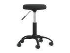 Chaise pivotante de bureau Noir Velours FPUE61810