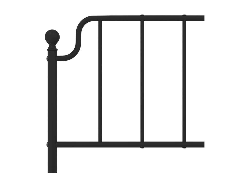 Tête de lit métal noir 150 cm IELA69365