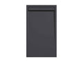 Receveur de douche Anthracite finition Lisse Cosymeub SMART grille de couleur - 90x70 cm ZFCY53465