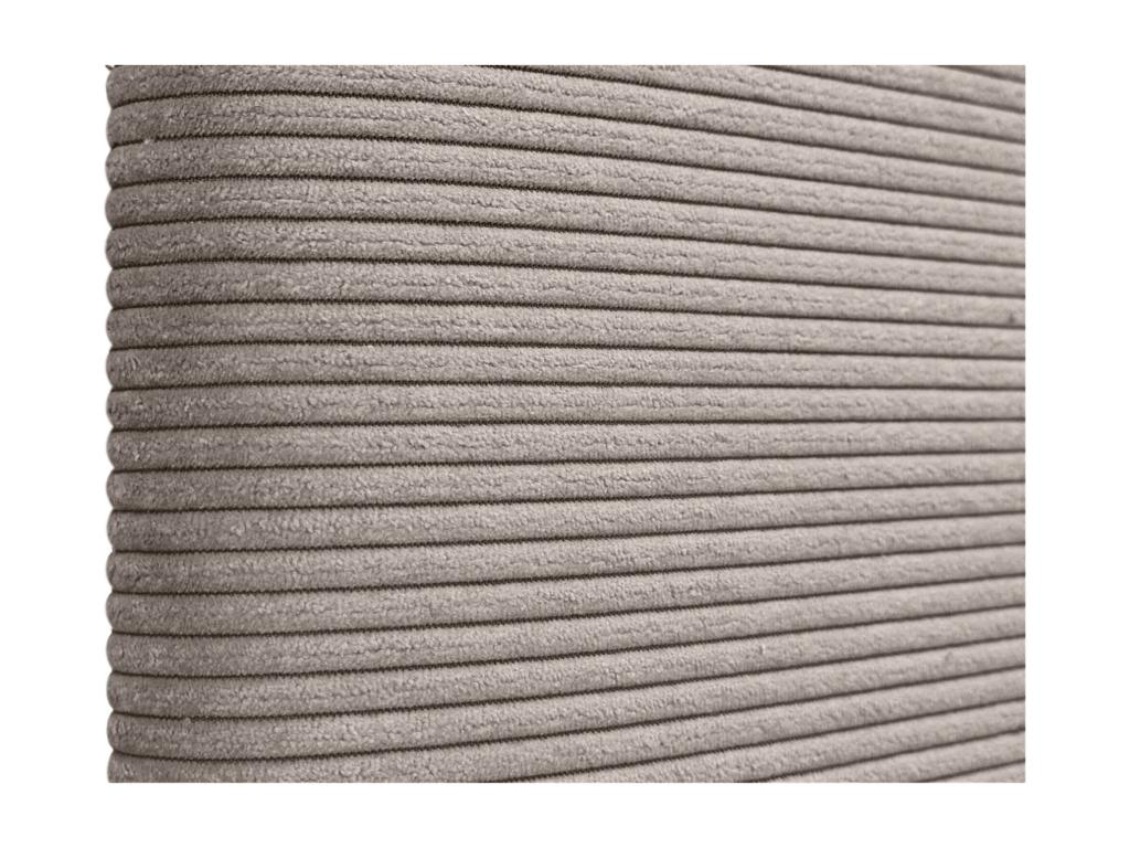 Cosymeub Tête de Lit Velours Côtelé Uni 105x115 avec Pieds de Lit 105 - Marron WQHO57052