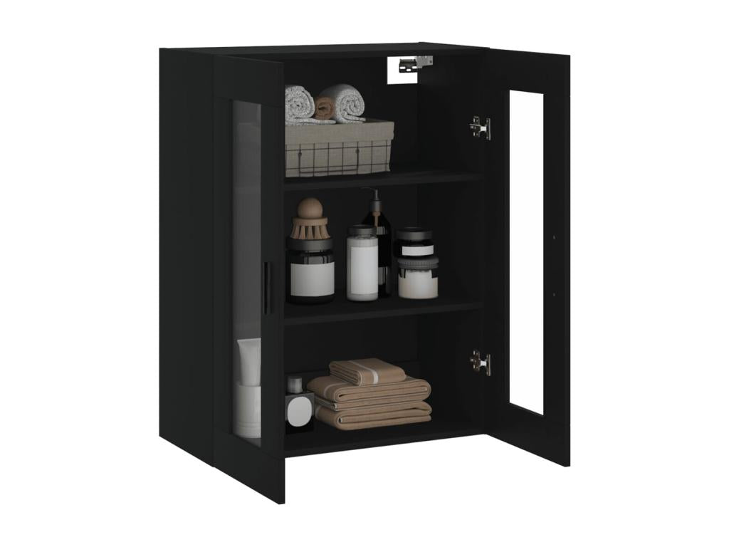 Armoire murale noir 69.5x34x90 cm YWFT37475