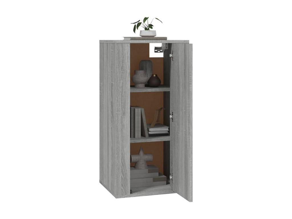 Meuble TV mural Cosymeub gris 40x34,5x80 cm UFCQ84943