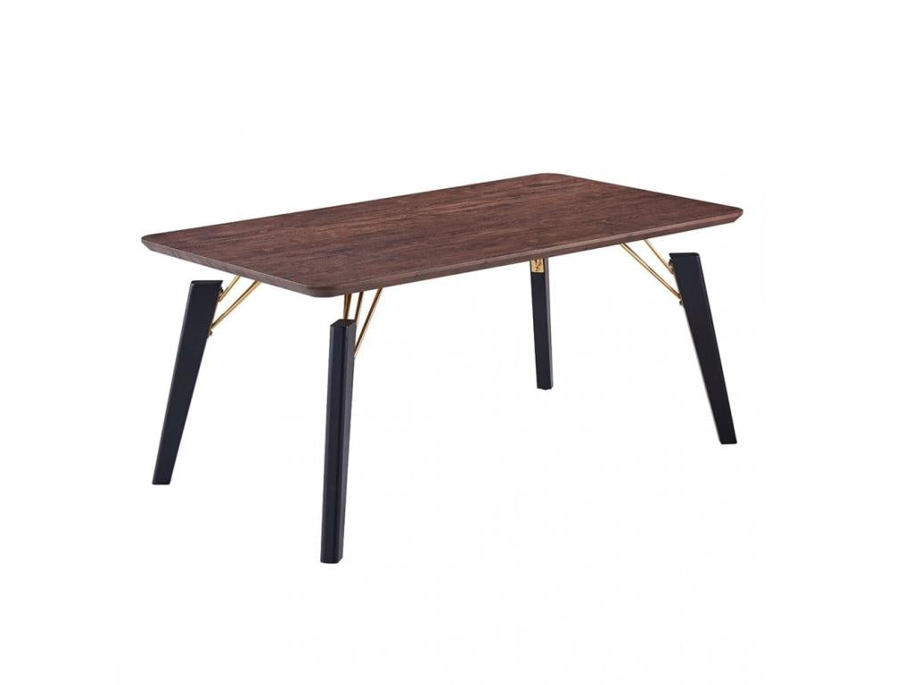 Cosymeub - Table à Manger Style Contemporain - Marron AVWU53156
