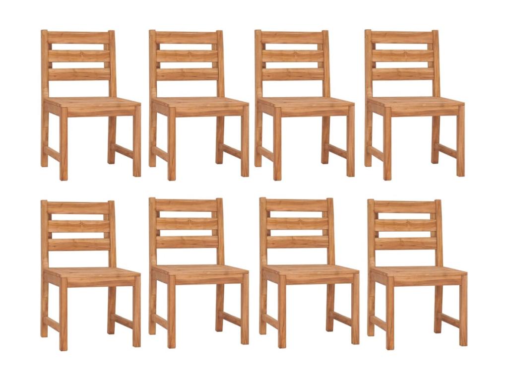 Ensemble à dîner salon bois marron 50x59x90 cm 02 0014395 YBWC80863