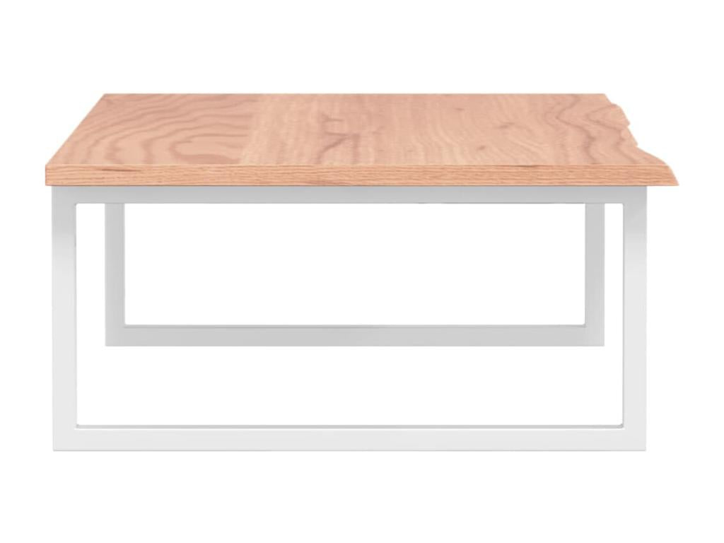 Etagère de vasque murale acier et bois de chêne massif MGNR30699