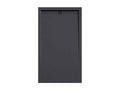 Receveur de douche Anthracite finition Ardoise Cosymeub CACH grille de couleur - 170x70 cm CPJS37064