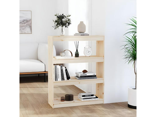 Bibliothèque/Séparateur de pièce 80x30x103.5 cm Bois de pin JLQU01771