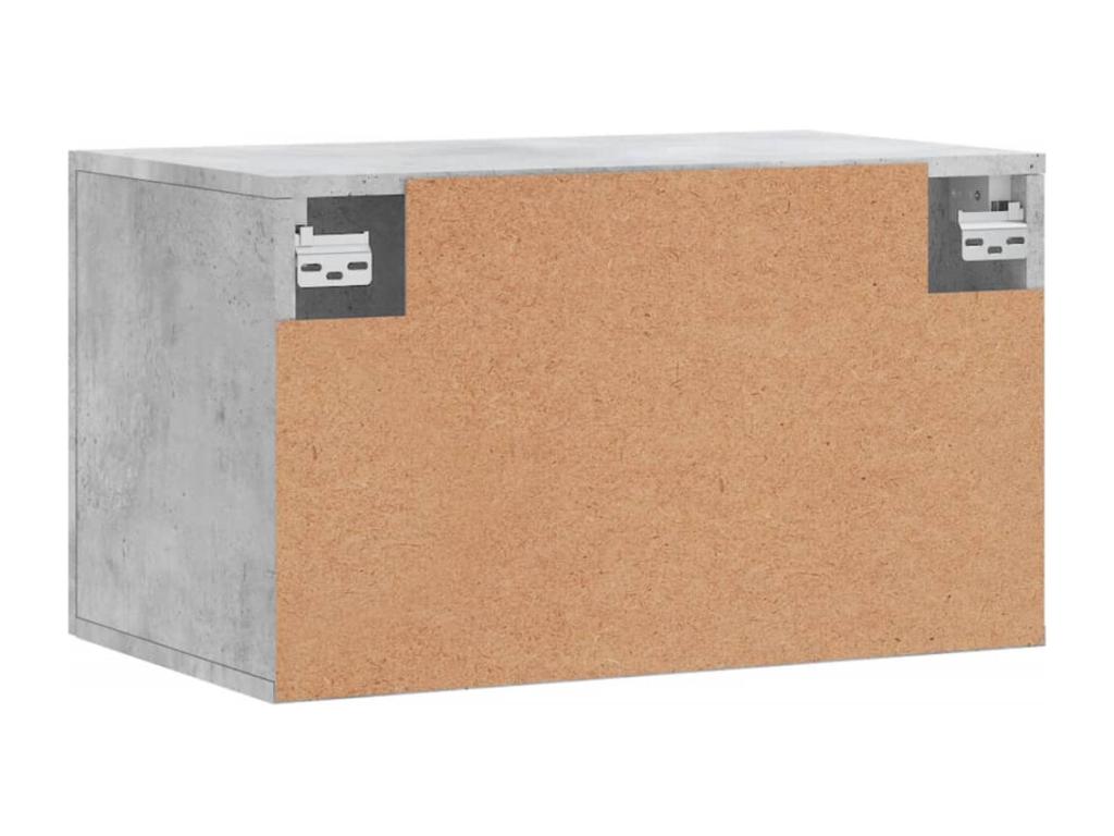 Armoire murale Gris béton 60x36.5x35 Bois d'ingénierie CADG88542