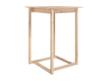 Table de bar 80x80x110 cm Bois massif de pin CLUI45025