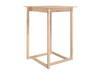 Table de bar 80x80x110 cm Bois massif de pin CLUI45025