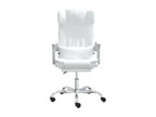 Chaise fauteuil siège pivotante cuir blanc 63x56x122 cm 02 0024233 HFHG18875