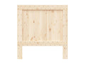 Tête de lit 100x104 bois massif de pin HQBV69206