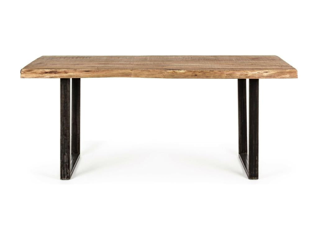 Table en bois massif et métal - Chezlova YOAR79548