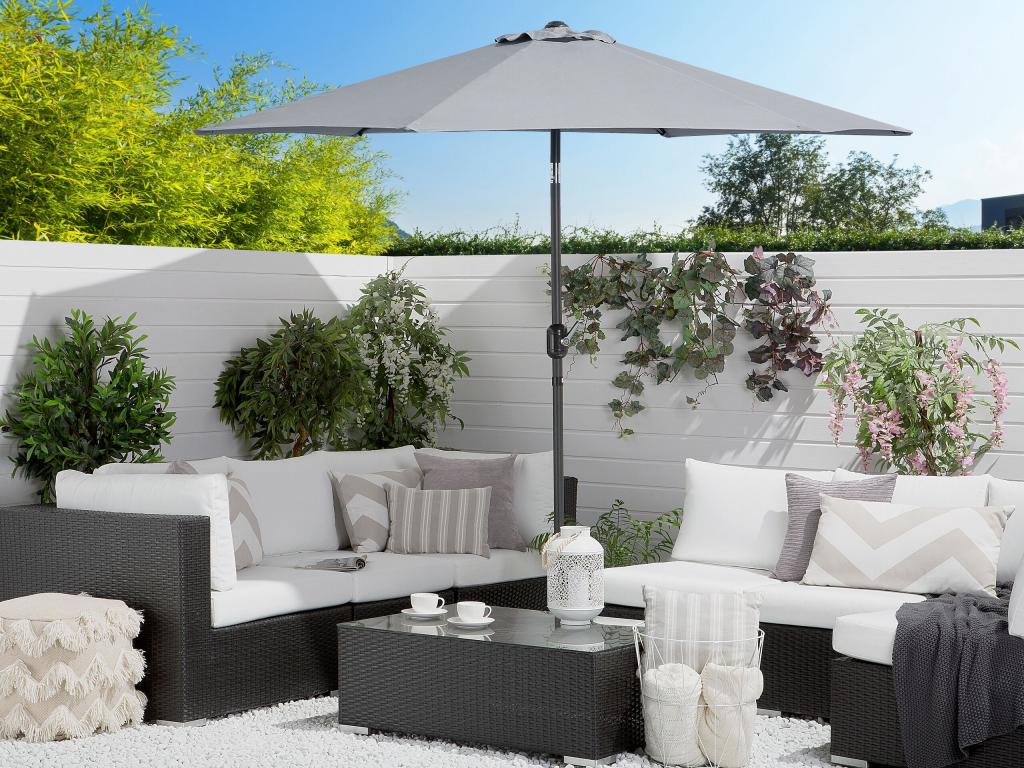 Parasol de jardin gris foncé 270 cm VARESE XAAZ92845