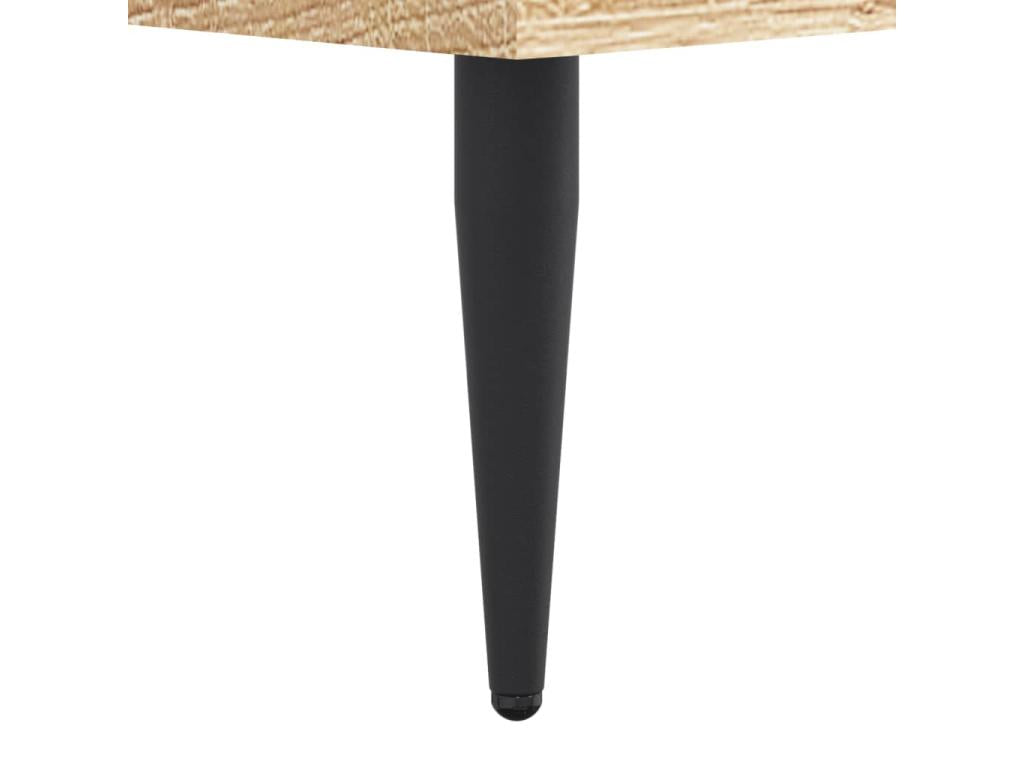 Cadre de lit chêne Cosymeub 200x200 bois d'ingénierie YFMU06675