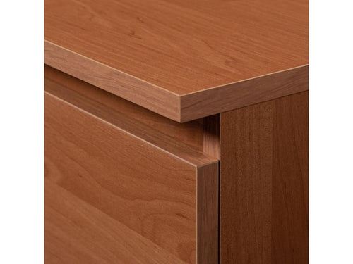 Armoire avec surmeuble Artigeo S90 Aulne 90 cm 2 portes 2 tiroirs façade Aulne 6 étagères 90x51x234 cm AOJB46406