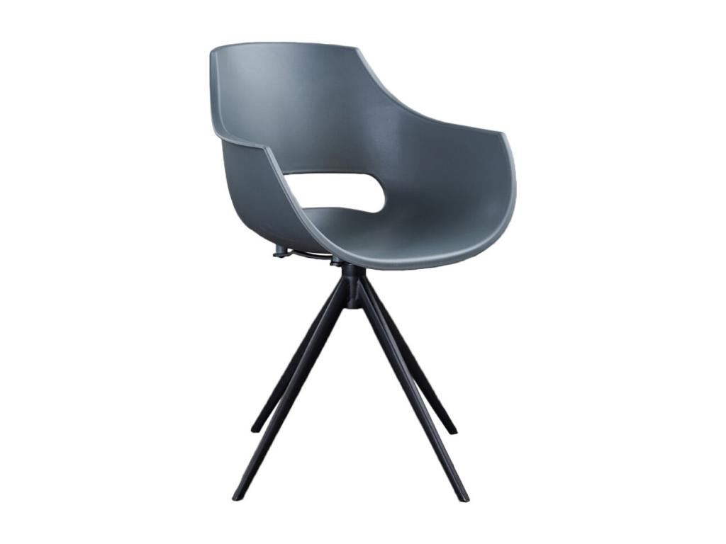 Fauteuil - plastique anthracite - Artigeo NMSP45257