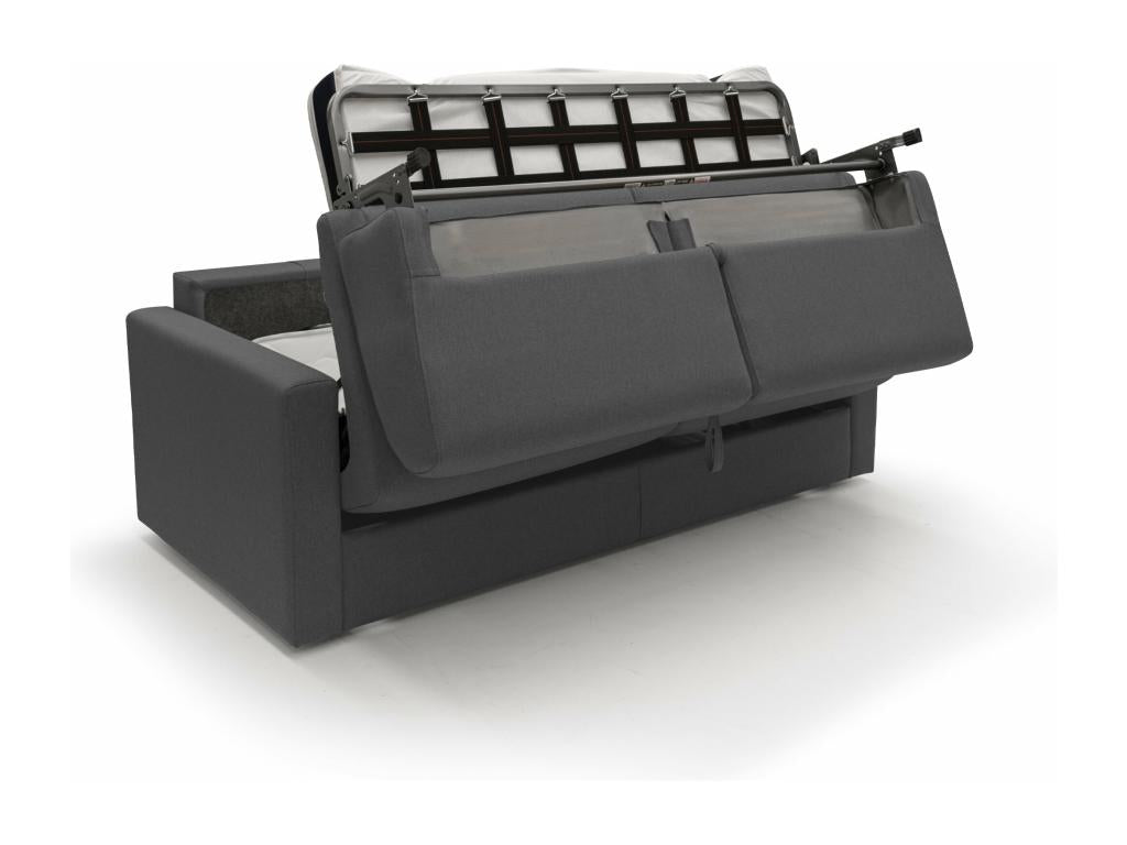 Artigeo Canapé lit convertible en tissu imperméable T13 206 cm mat- 160x197 anthracite FVWB96700