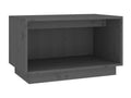 Meuble TV Gris 60x35x35 cm Bois de pin massif EUMW91549