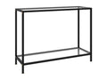 Table console Transparent 100x35x75 cm Verre trempé TJMK44851