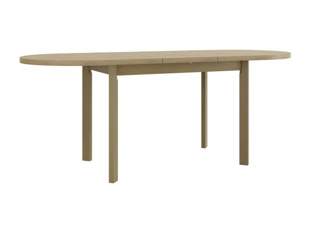 Table Victorville 182 Noix 76x80x160cm Allongement Stratifié Bois WOZE95114