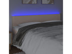 Tête de lit à LED Cappuccino 180x5x78/88 cm Similicuir BAXK71501